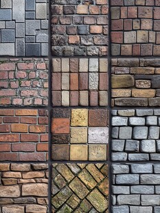 多样砖石纹理拼接图案