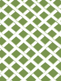 绿色几何方格无缝图案