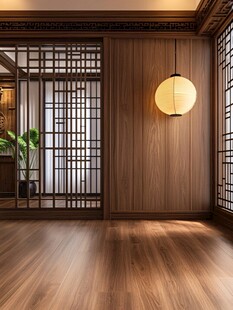 中式风格室内空间一角