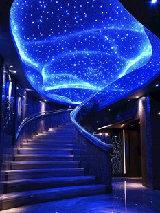 梦幻星空楼梯 浪漫氛围感拉满