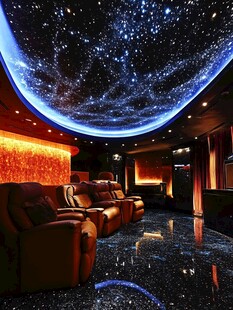星空主题家庭影院设计