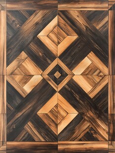 精美拼花木地板图案