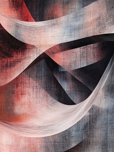 抽象动感线条艺术画面