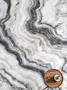 大理石纹理 简约小桌点缀