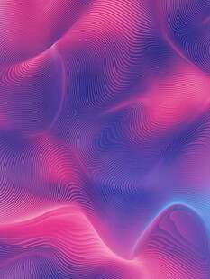 梦幻渐变流体波纹背景图