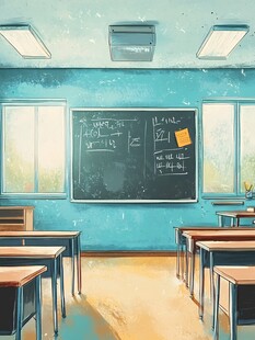 清新教室 知识开启的空间