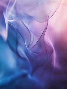梦幻炫彩流动烟雾背景