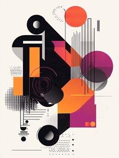 抽象几何艺术图形设计