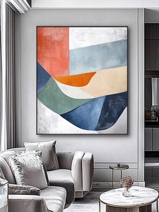 现代简约客厅抽象艺术挂画
