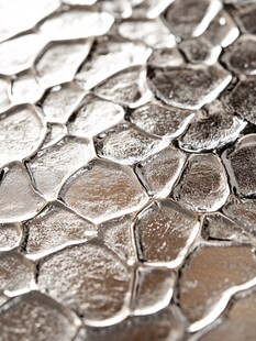 银色碎纹金属质感纹理