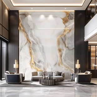 奢华大理石客厅装饰设计