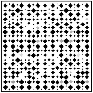 黑白菱形几何图案背景