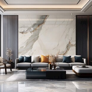 现代轻奢风客厅优雅设计