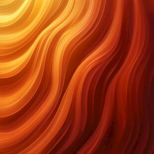 橙红色波浪纹理背景图