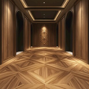 木质奢华走廊空间设计