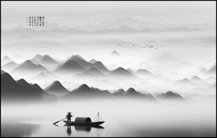 意境山水画