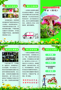 预防野生菌中毒