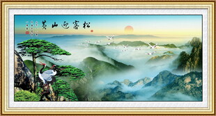 巨幅山水画