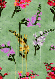 手绘花 