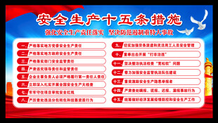 安全生产月宣传栏