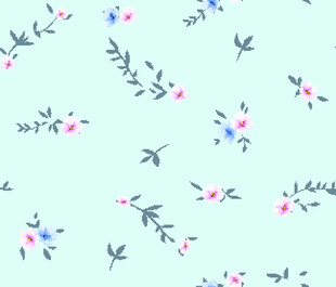 清新花卉图案背景