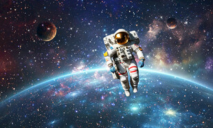 宇宙星球星空背景墙