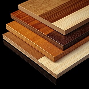 多样木质板材展示