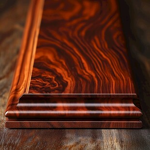 红木装饰线条 纹理精美