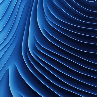 蓝色波纹抽象背景纹理