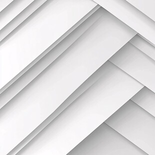 白色几何层叠抽象背景图