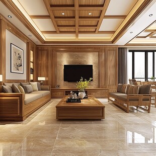 中式风格客厅优雅设计
