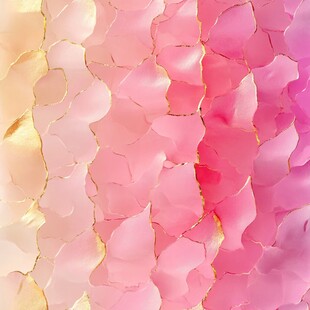 梦幻渐变粉色花瓣纹理背景