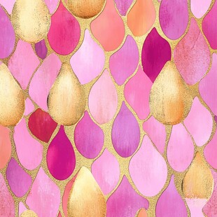 梦幻金粉水滴图案纹理