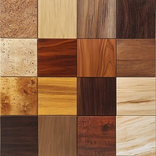 多样木材纹理展示