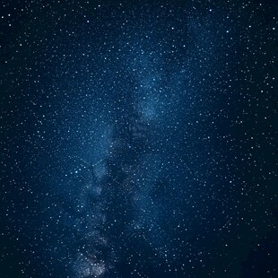 深邃星空 繁星闪烁