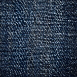 深蓝色牛仔布纹理特写