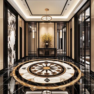 奢华新中式风格门厅设计