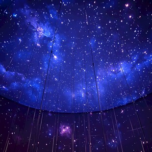 梦幻星空穹顶场景