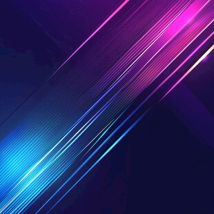 炫彩光线科技感背景图