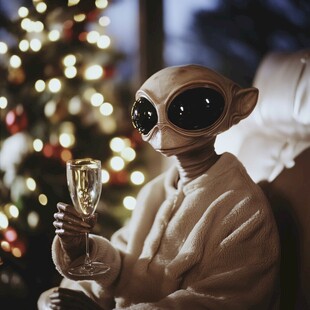 外星来客的圣诞欢庆时刻