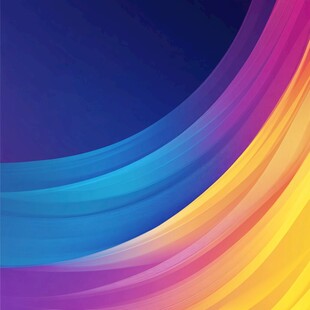 绚丽多彩的渐变流体背景