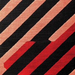 条纹针织面料纹理特写