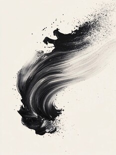 墨韵飞舞 灵动艺术笔触