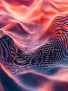 绚丽波动数字空间纹理