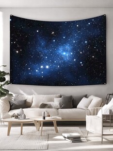 梦幻星空挂毯装饰客厅