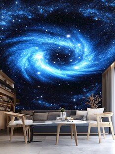 梦幻星空客厅背景墙