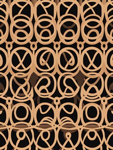 金色几何图案装饰纹理