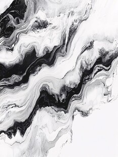 黑白水墨抽象纹理图案