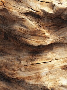 纹理独特的岩石表面