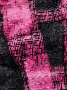 粉黑交织抽象纹理布料